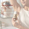 Nidhii Skincare 0% Alcohol Underarm Roll-On | Controls Body Odour & Reduces Underarm Darkness | Niacinamide, Glycolic Acid, Lactic Acid & Alpha-Arbutin | 50ml