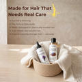 Flax seed Shampoo + Rosemary Herbal Oil combo