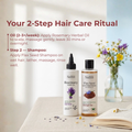 Flax seed Shampoo + Rosemary Herbal Oil combo