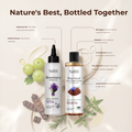 Flax seed Shampoo + Rosemary Herbal Oil combo