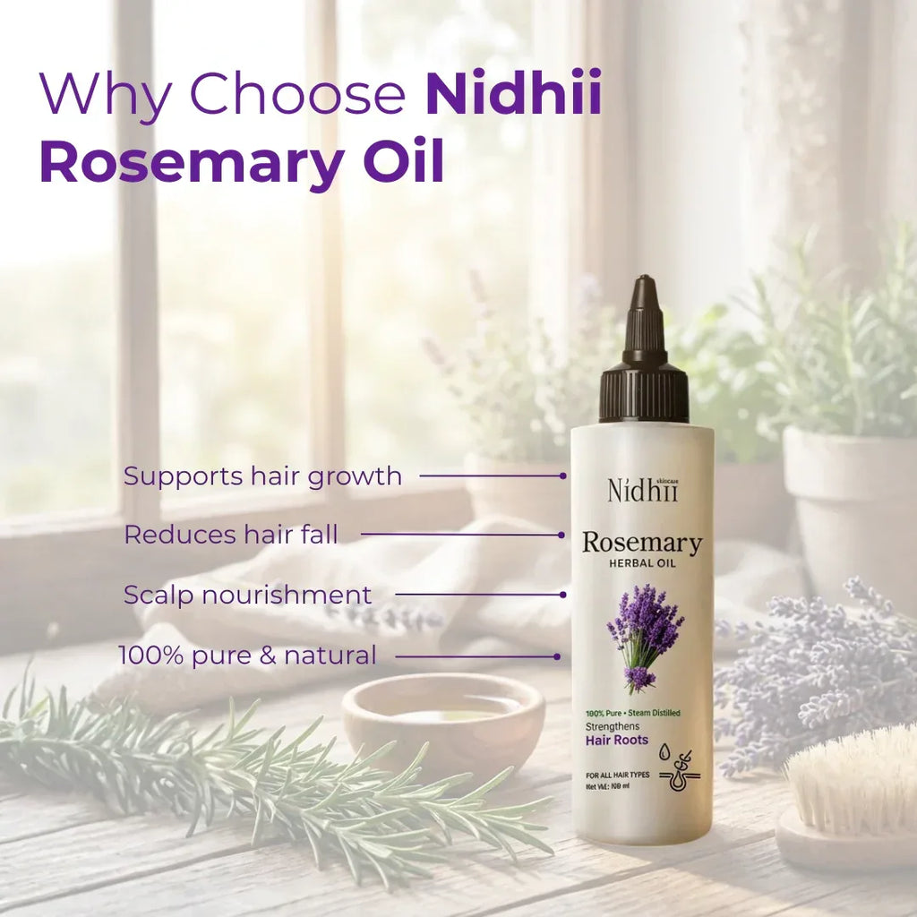 Intense Rosemary Root Therapy | Hair Fall & Thinning Control Oil (100ml)