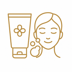 Rinse off, then apply the Glowing Face Pack evenly on clean skin.