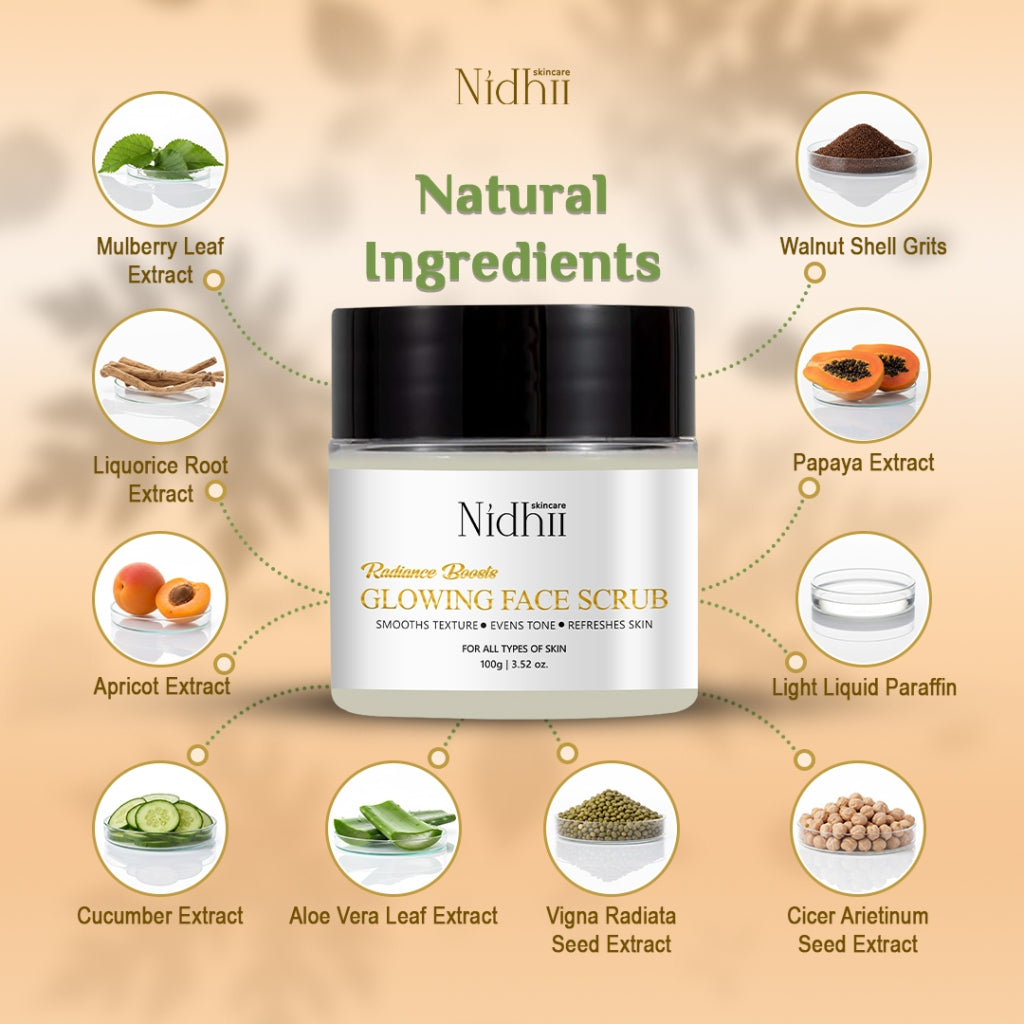 Glowing Face Scrub