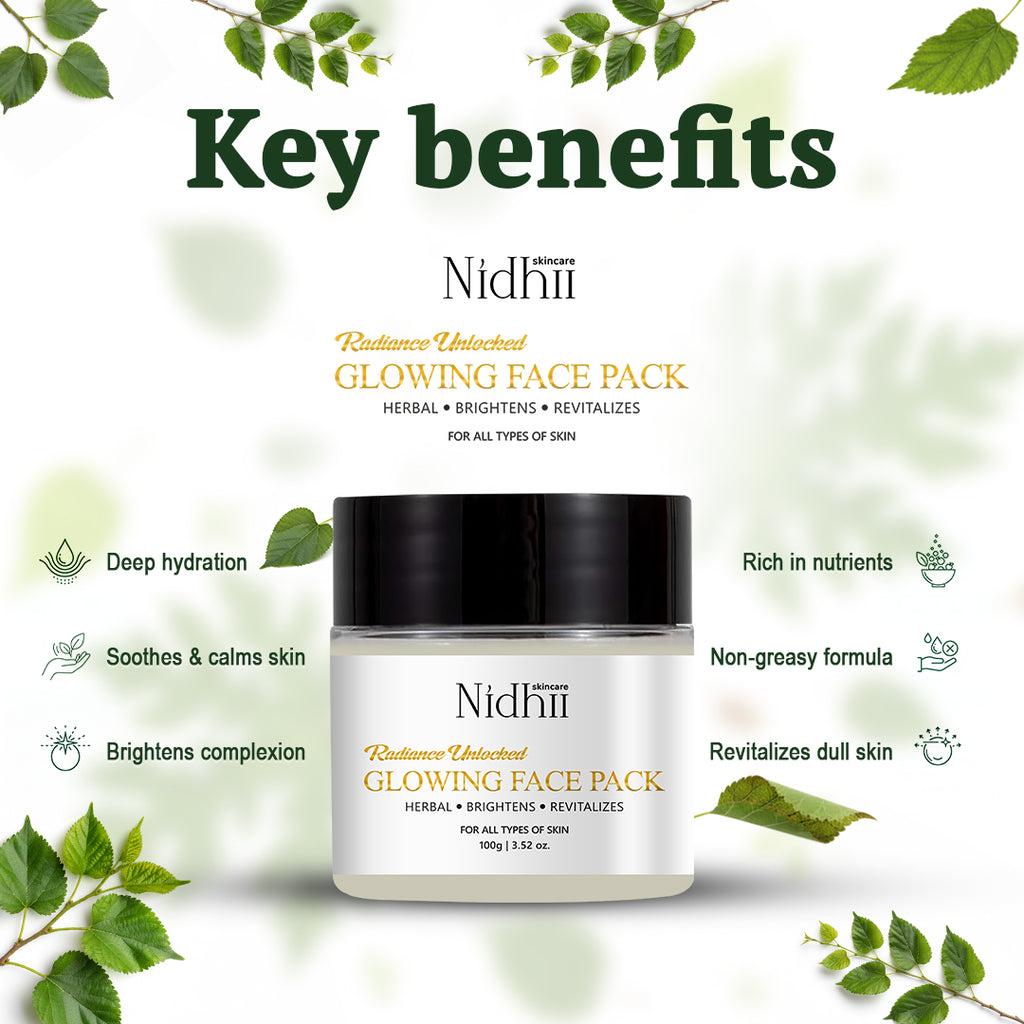 Glowing Face Pack