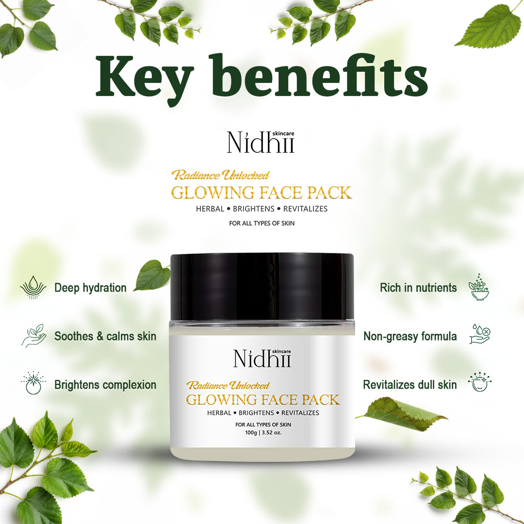 Glowing Face Pack
