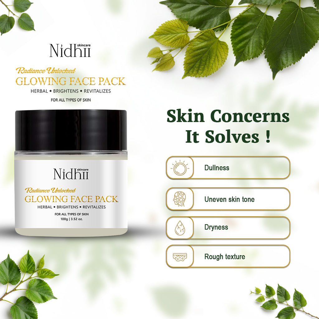 Glowing Face Pack