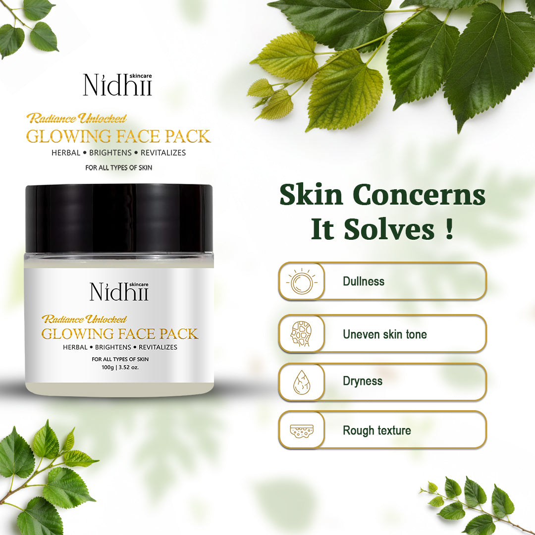 Glowing Face Pack