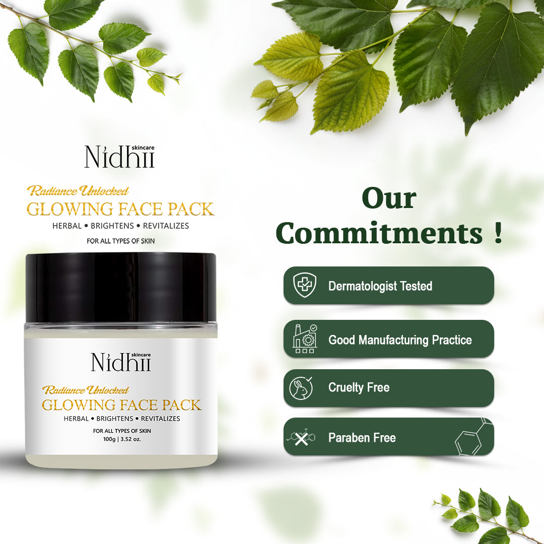 Glowing Face Pack