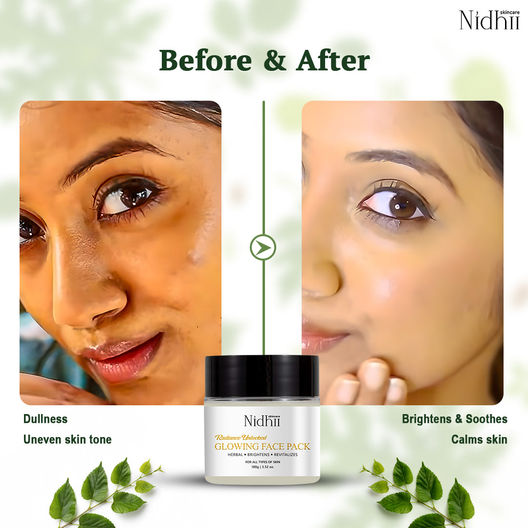 Glowing Face Pack