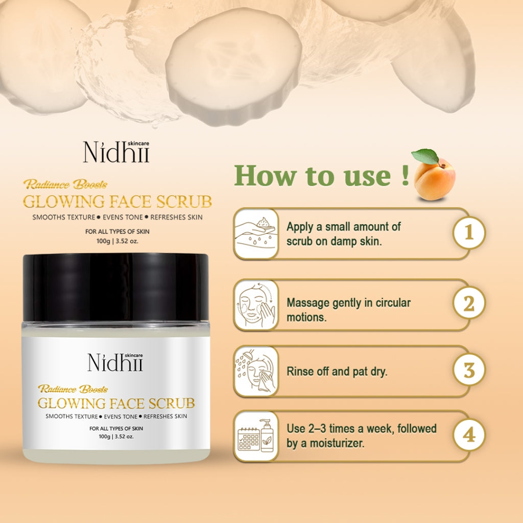 Glowing Face Scrub