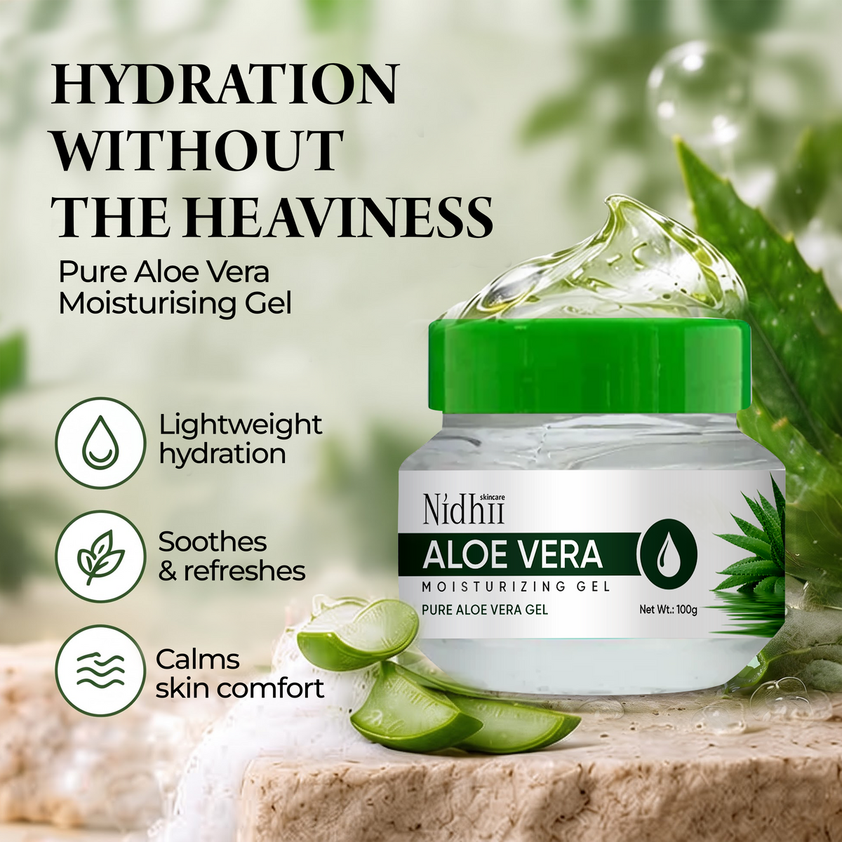 Anti-Acne Skincare Routine Bundle | Face Wash + Aloe Vera Gel + Mineral Sunscreen SPF 50PA++++ Sunscreen