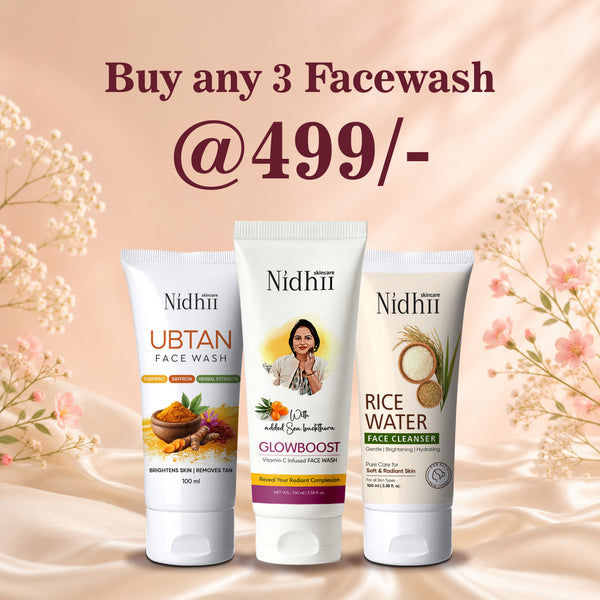 BUY ANY 3 FACEWASH AT ₹499