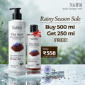 Flaxseed Hair Strengthening Shampoo Combo | 500ml + 250ml Free Pack