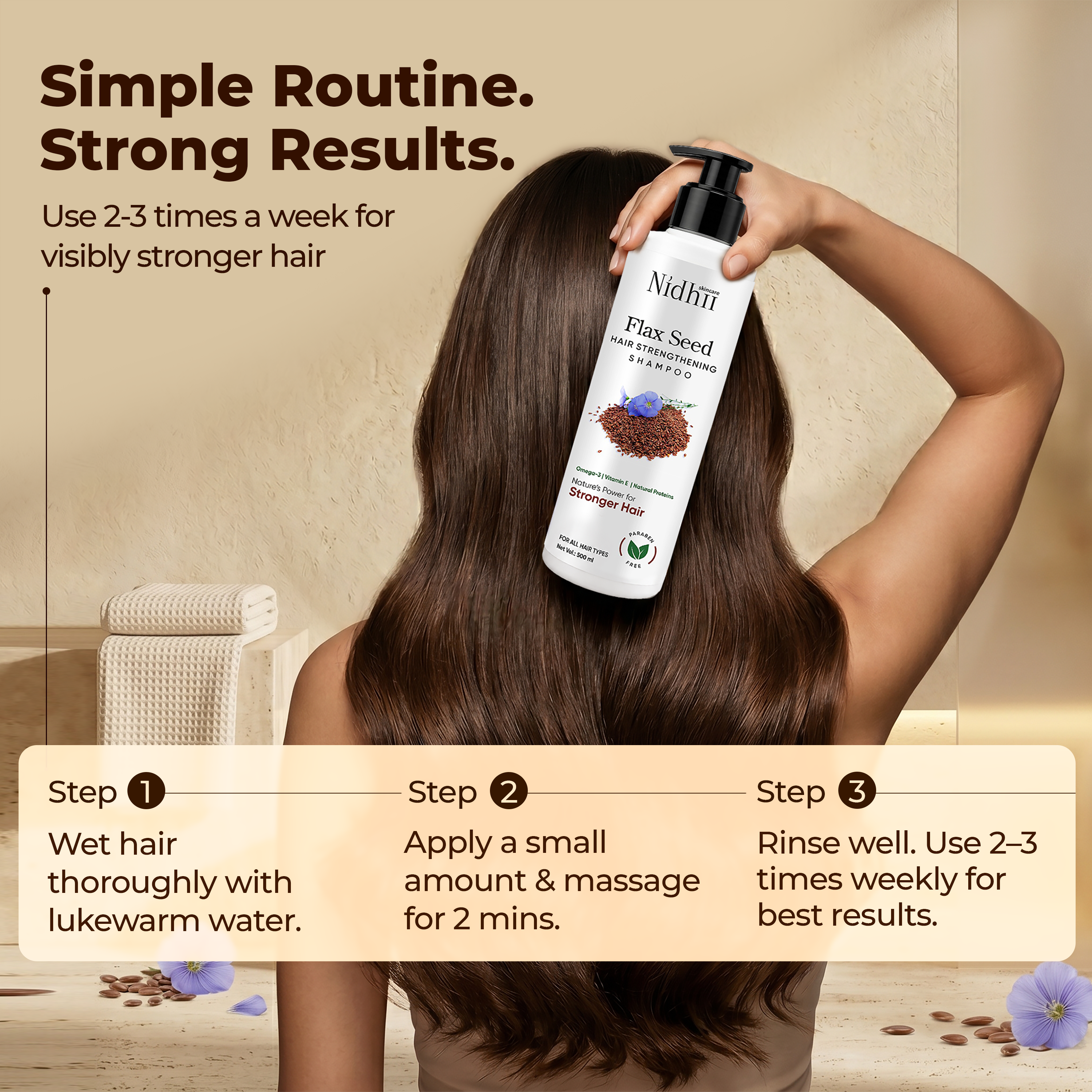 Flex Seed Shampoo - 500ml