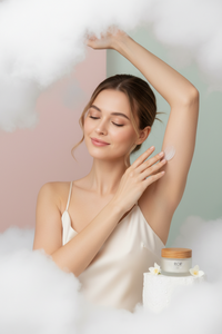 2. Apply a thin layer using the roll-on 