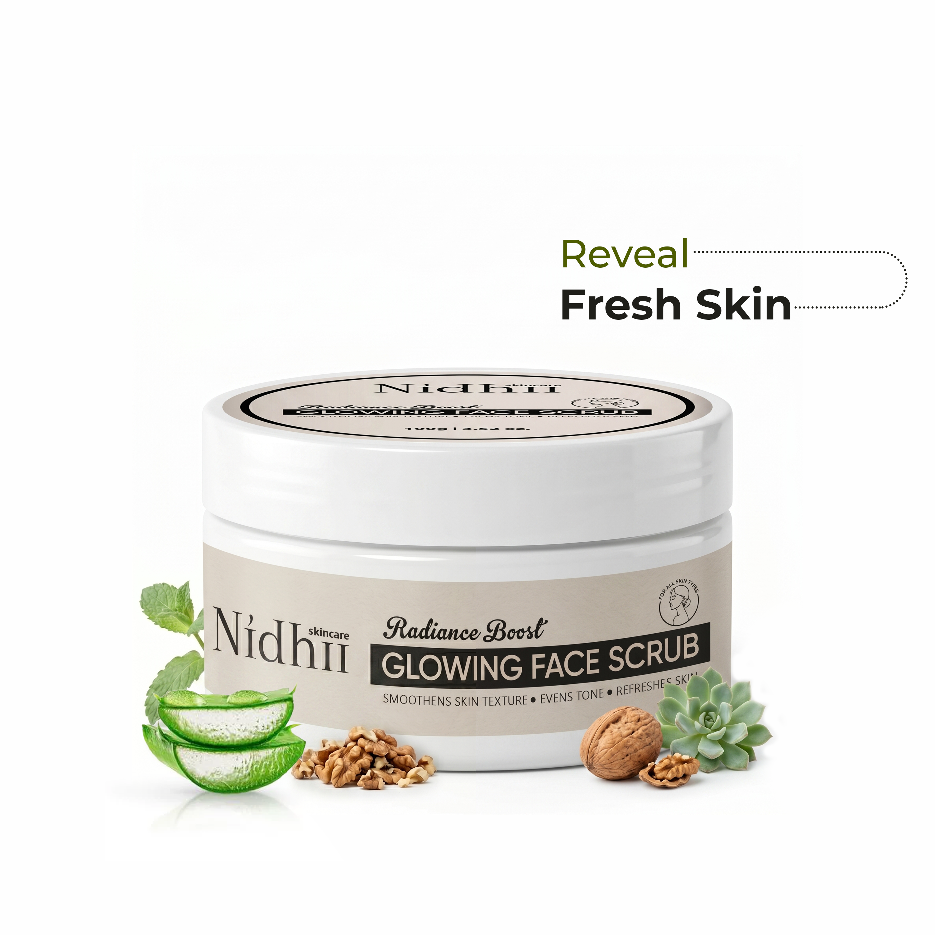 Glowing Face Scrub