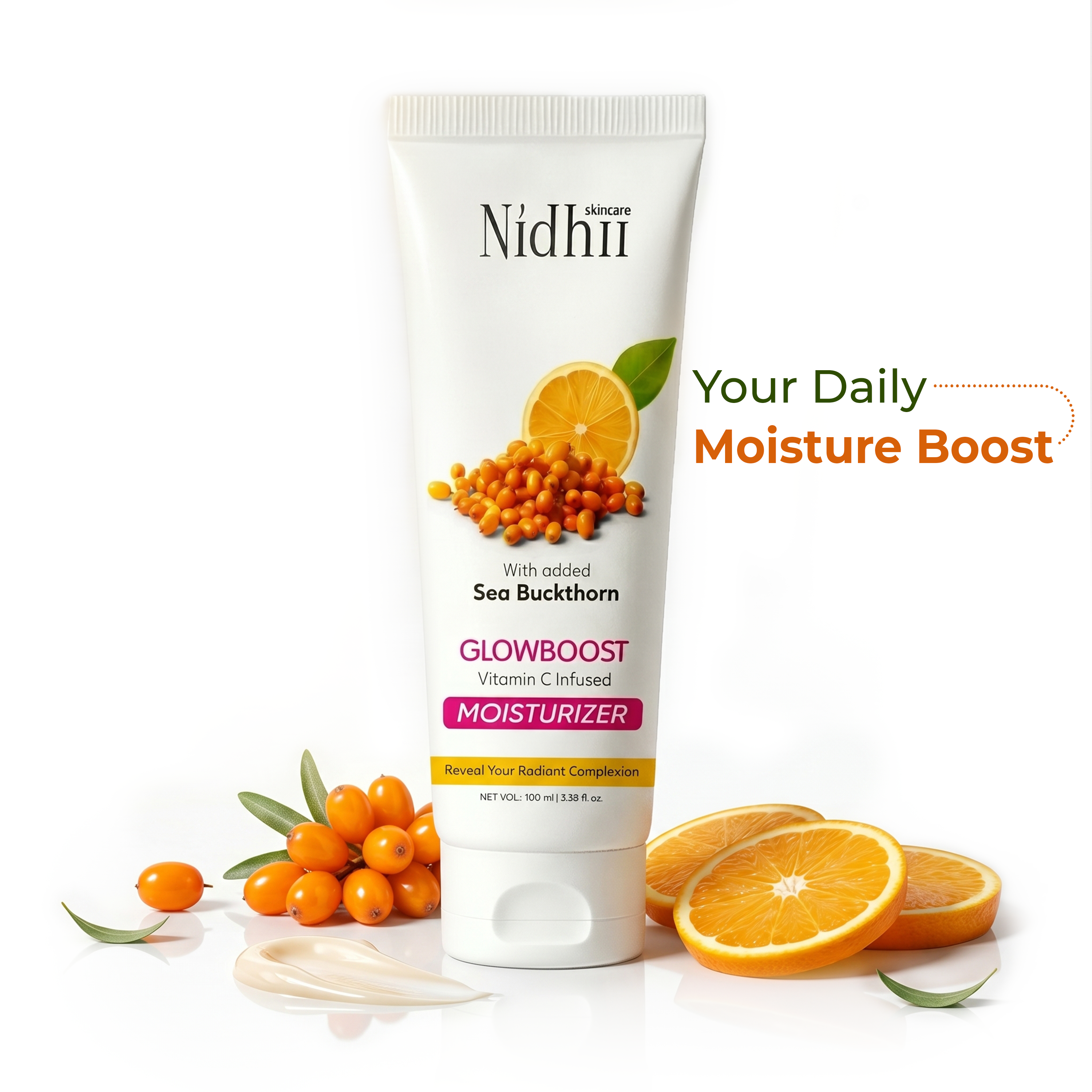 GlowBoost Vitamin C Moisturizer | Deep Hydration + Daily Brightening | All Skin Types