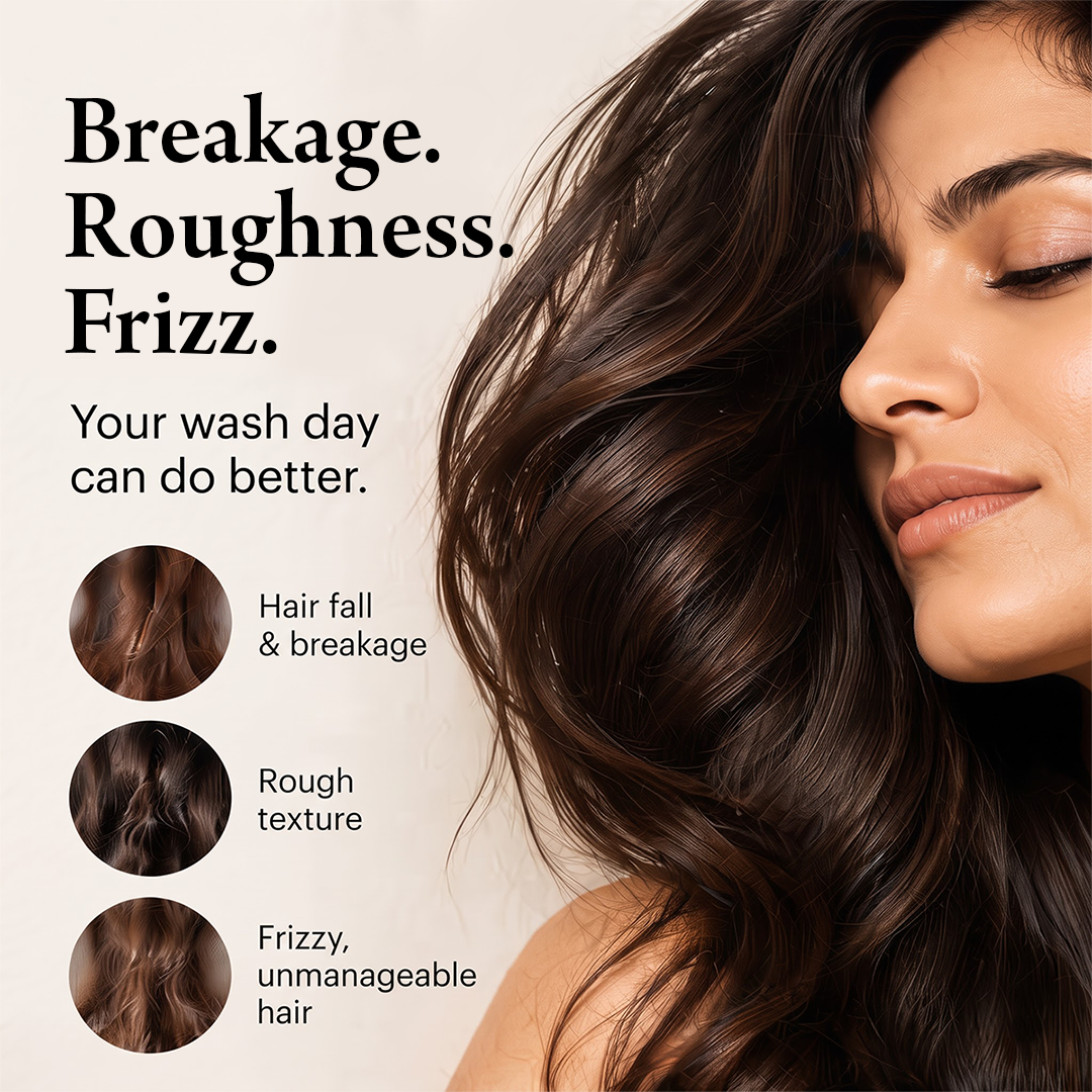 Flaxseed Hair Strengthening Shampoo 250ml | Reduces Breakage & Adds Shine | All Hair Types