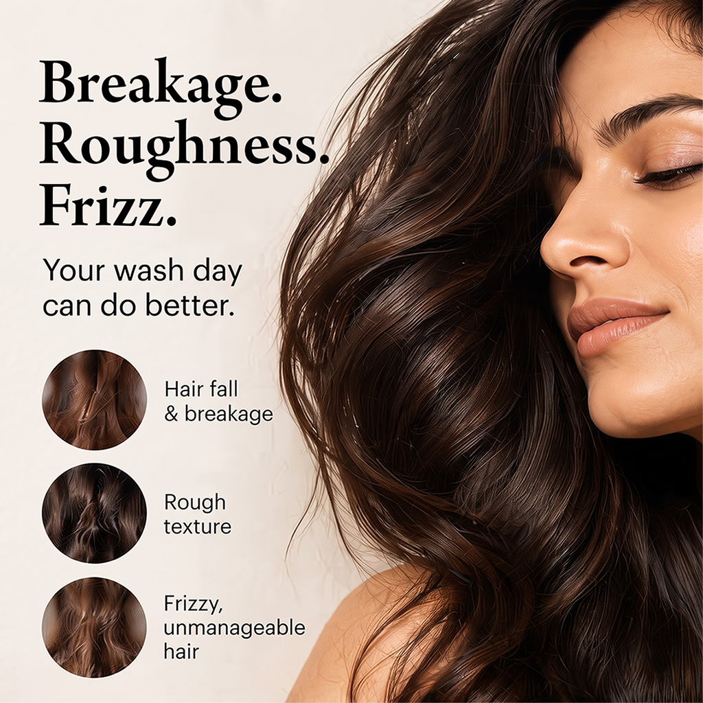 Flaxseed Hair Strengthening Shampoo 500ml| Reduces Breakage & Adds Shine | All Hair Types