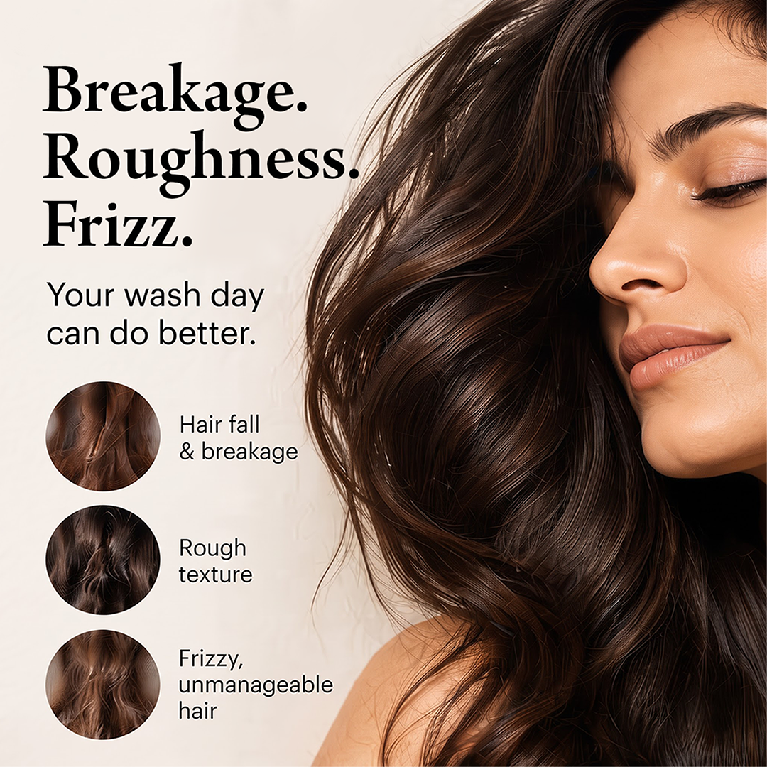 Flaxseed Hair Strengthening Shampoo 500ml| Reduces Breakage & Adds Shine | All Hair Types