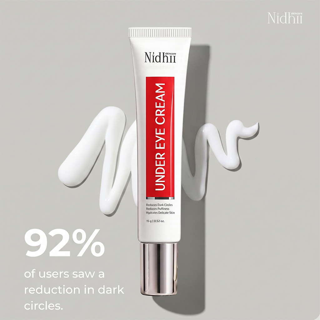 Under Eye Cream I With Alpha Arbutin & Caffeine I For Dark Circles, Puffiness & Fine Lines (15g)
