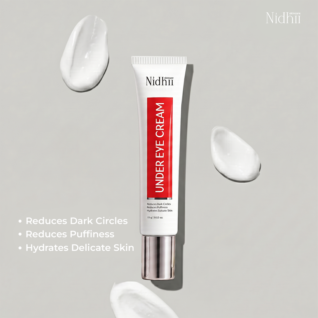 Under Eye Cream I With Alpha Arbutin & Caffeine I For Dark Circles, Puffiness & Fine Lines (15g)