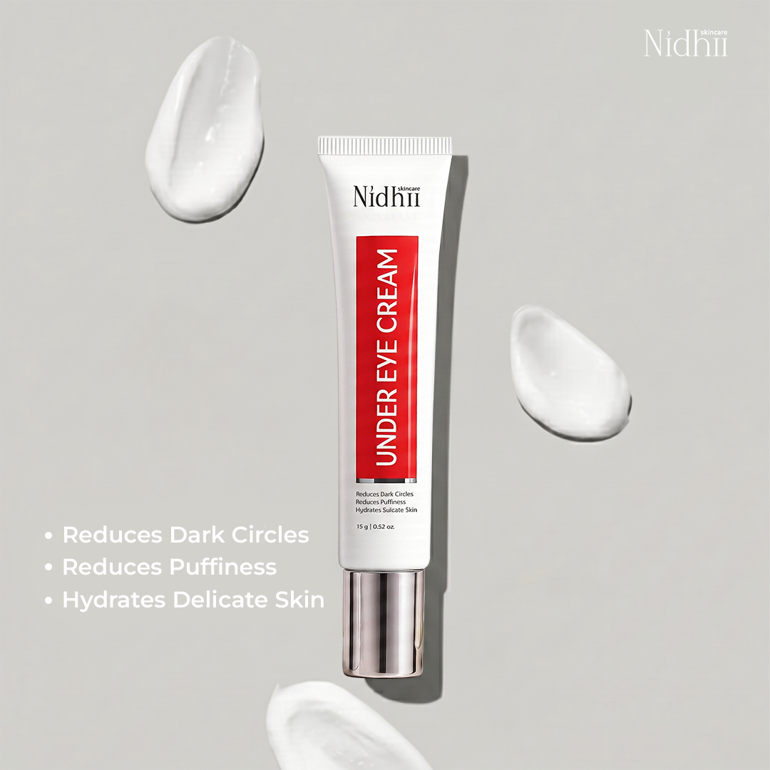 Under Eye Cream I With Alpha Arbutin & Caffeine I For Dark Circles, Puffiness & Fine Lines (15g)