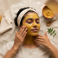 APPLY - Apply evenly over cleansed face & neck. Leave for 10–15 minutes.