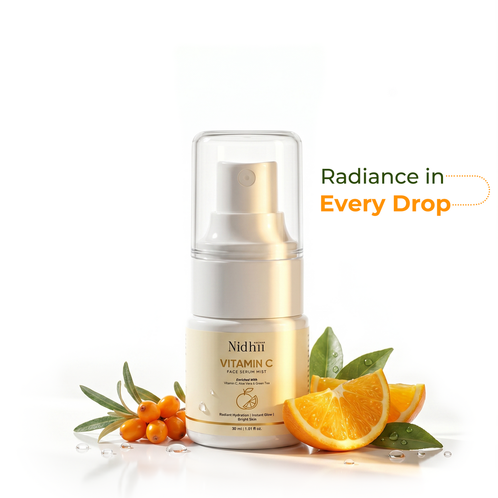 Vitamin C Face Serum Mist | Instant Glow + Hydration On-the-Go | All Skin Types